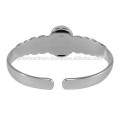 Ali Express Trendy tibetischen Türkis Edelstein 925 Sterling Silber Armreif Designer Armband